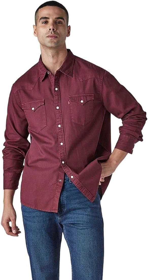 Veste jeans rouge jamais porté 