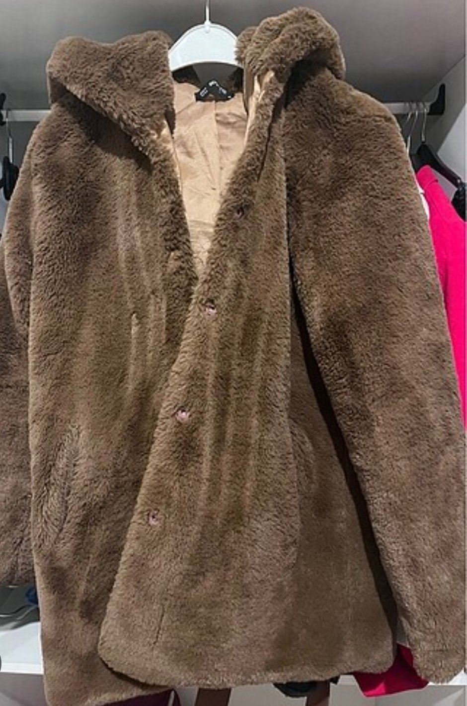 Manteau marron 