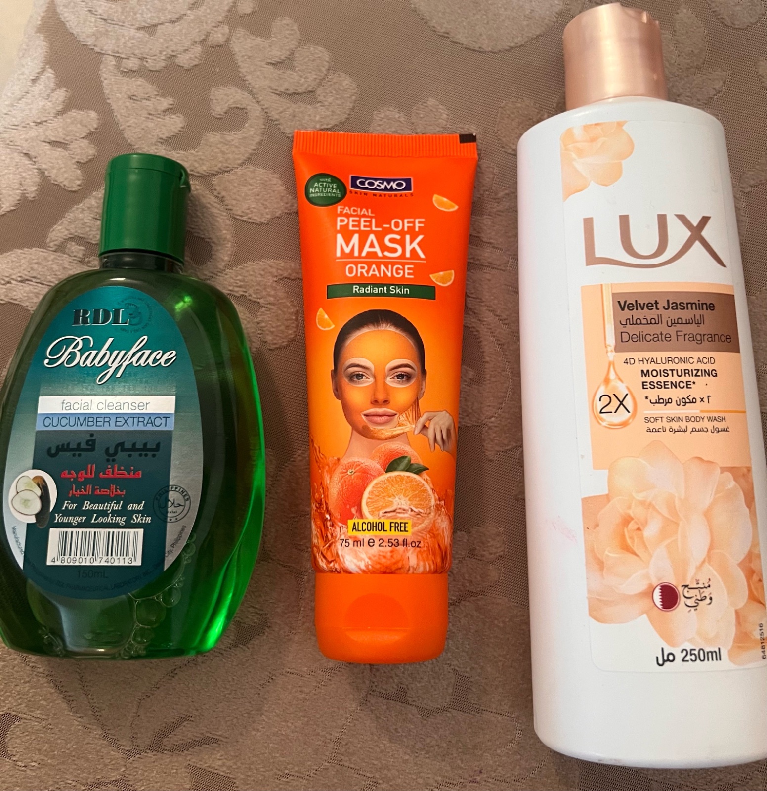 Produits soin visage