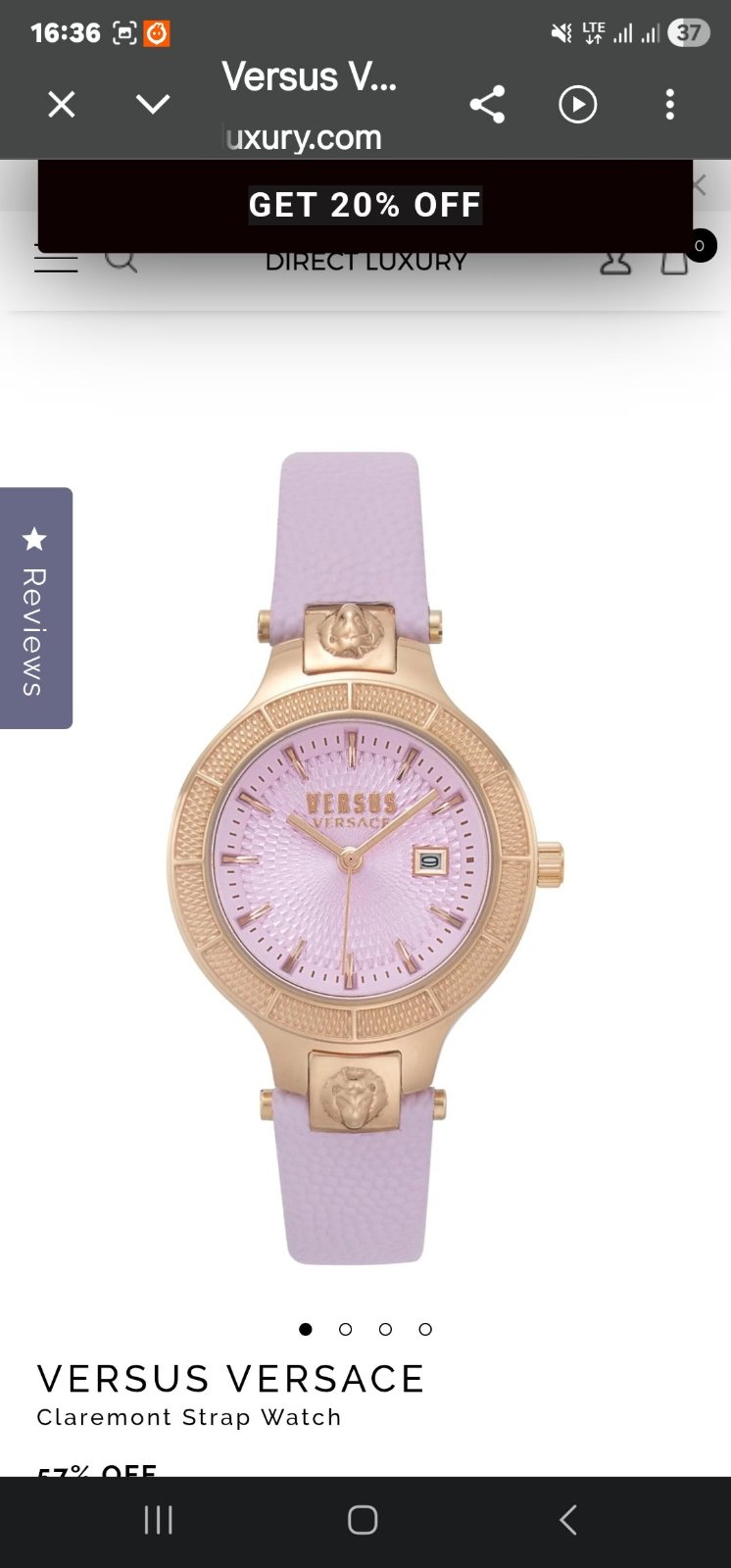 Montre versace 