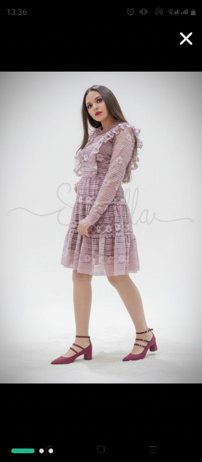 Robe femme chic en dentelle 