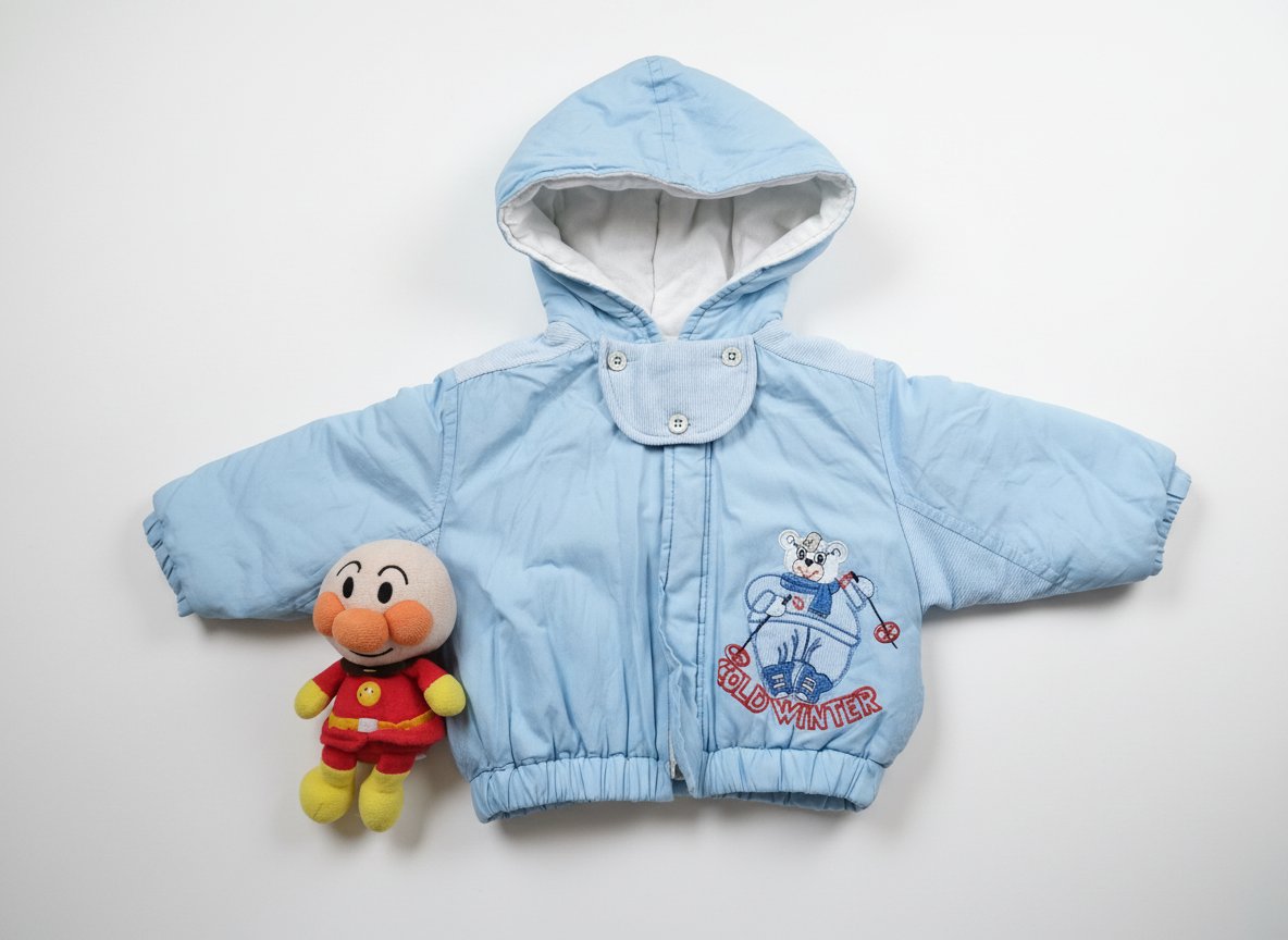 Manteau bleu ciel garçon 
