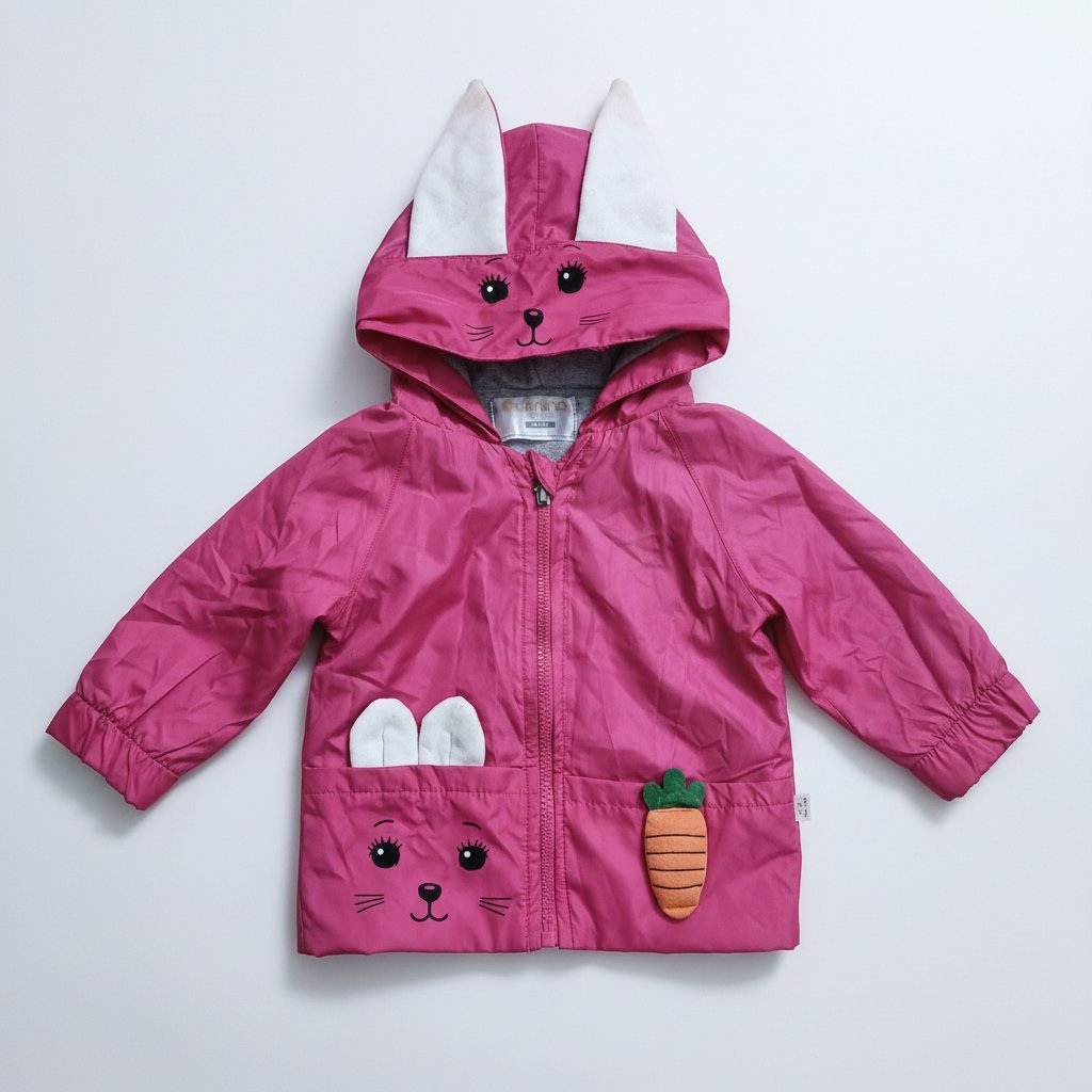 Manteau fille imperméable 