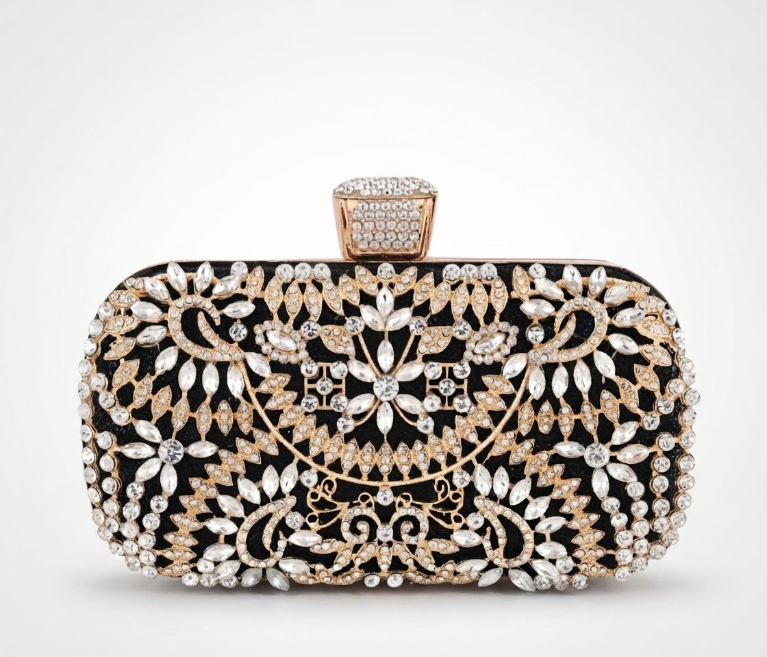 Sac à main de soirée strass