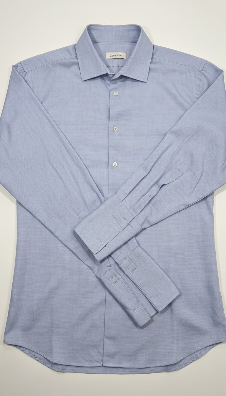 Très jolie chemise Pour homme coton avec des manches longues la marque calvin klein 