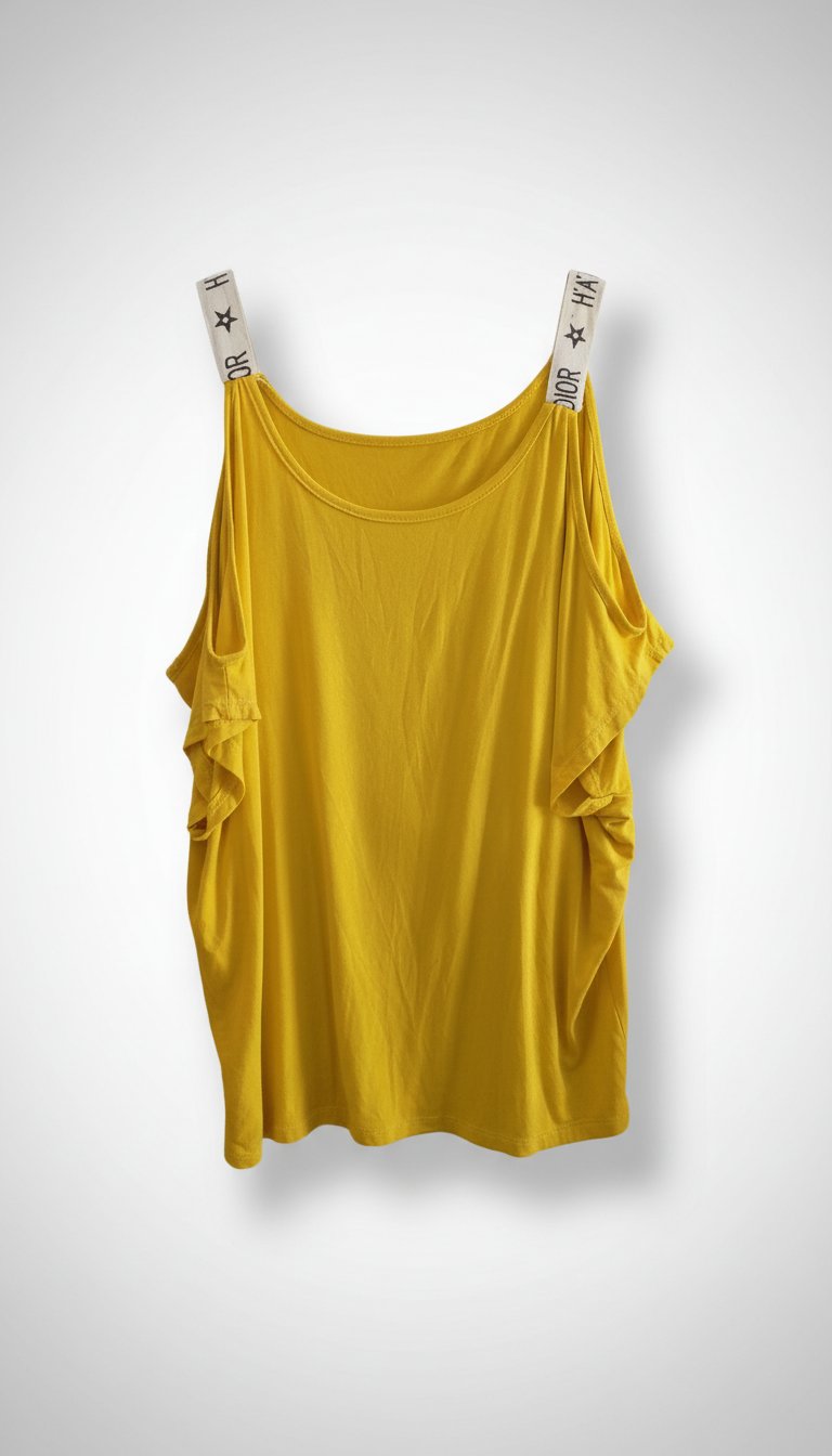 T-shirt jaune 