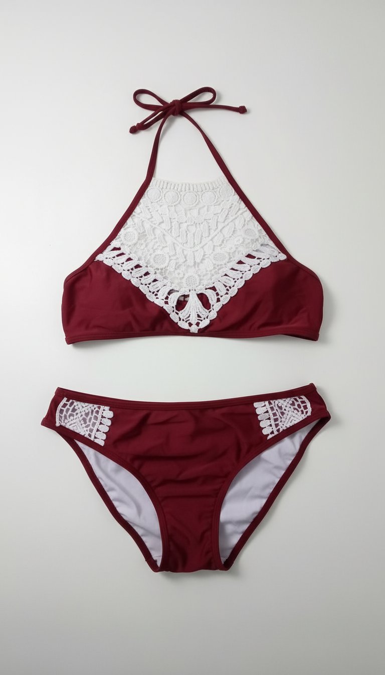 Maillot rouge bordeaux 