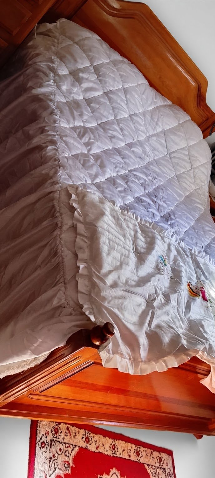 Couvre-lits couette pour adultes+ pour bébé 