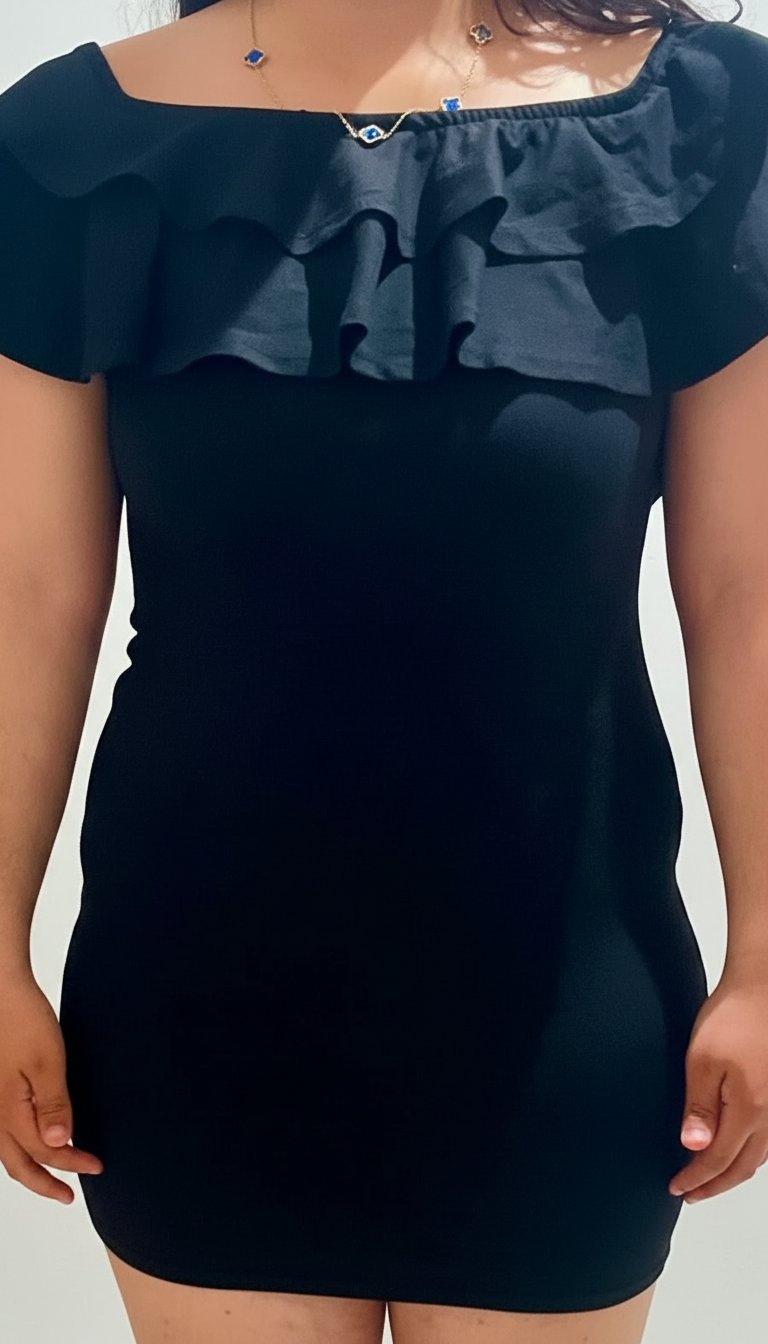 Robe courte noire très magnifique la marque forever 21