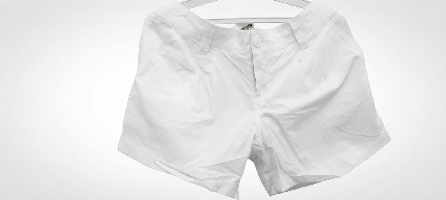 Short blanc la marque terra nova taille m