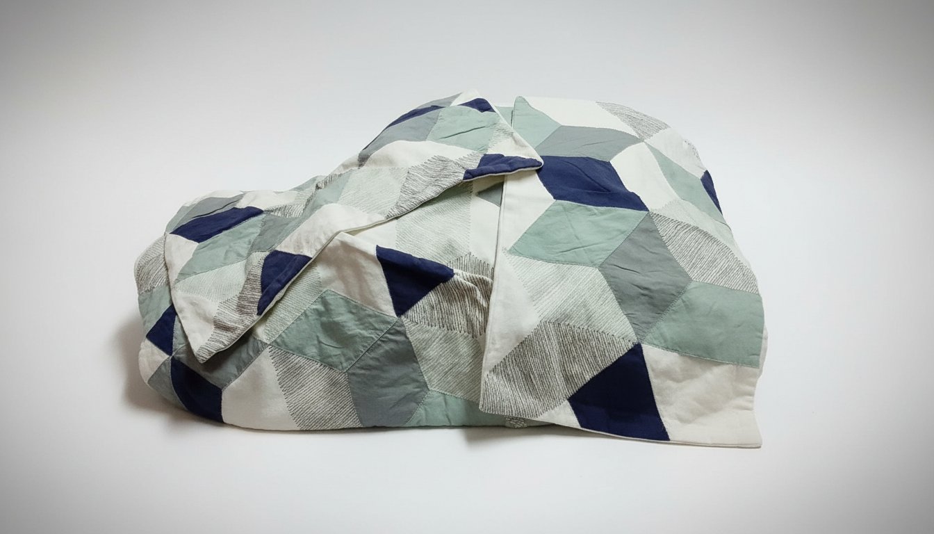 Cinq coussinet pour décoration en coton 