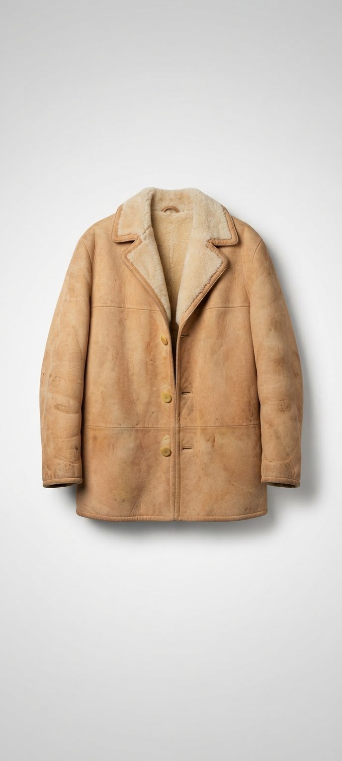 Veste pour homme علوشه grand taille l'extérieur cest cuir véritable 