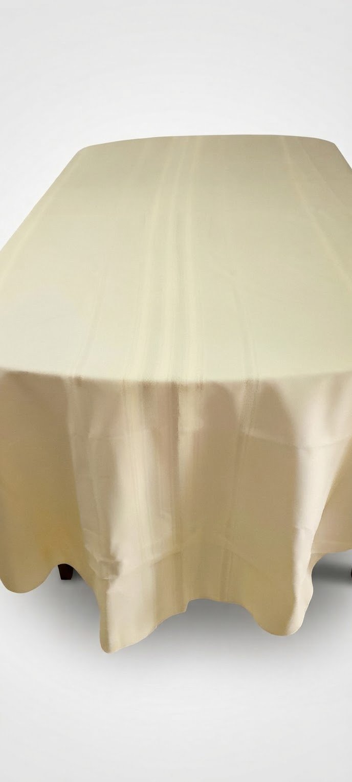 Très grand nappe jamais porté emballé forme oval la marque satin élégance 