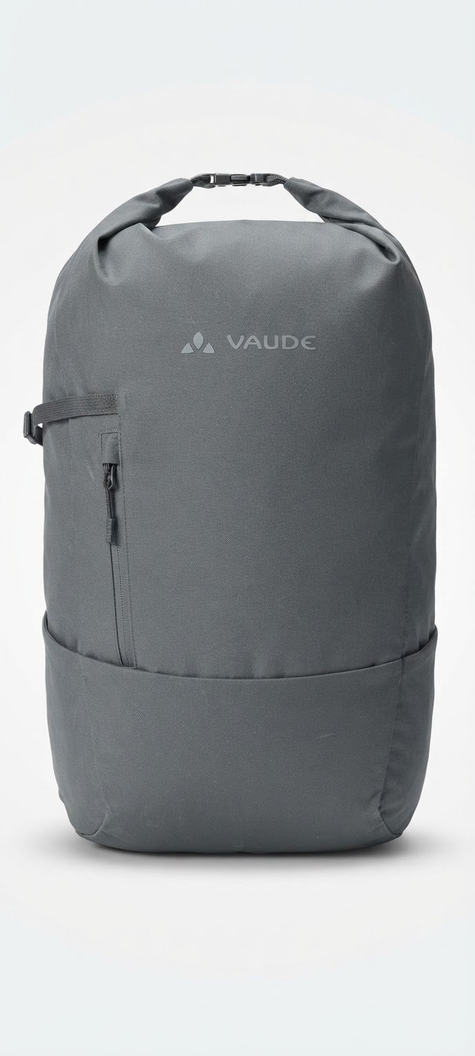 Un Gros sac a dos authentique avec code série avec un derrière Ortho la marque vaude