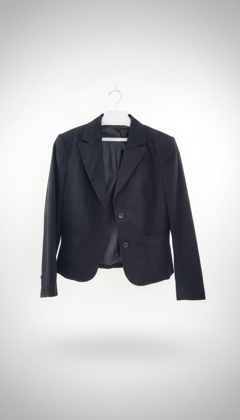 Tres jolie veste en noir la marque gil claudia gil