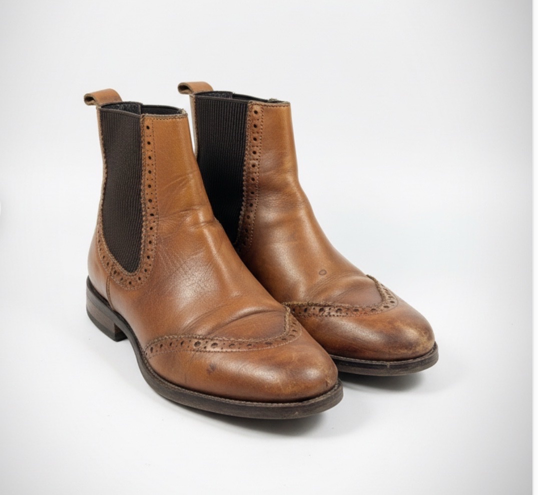 Boots en cuir
