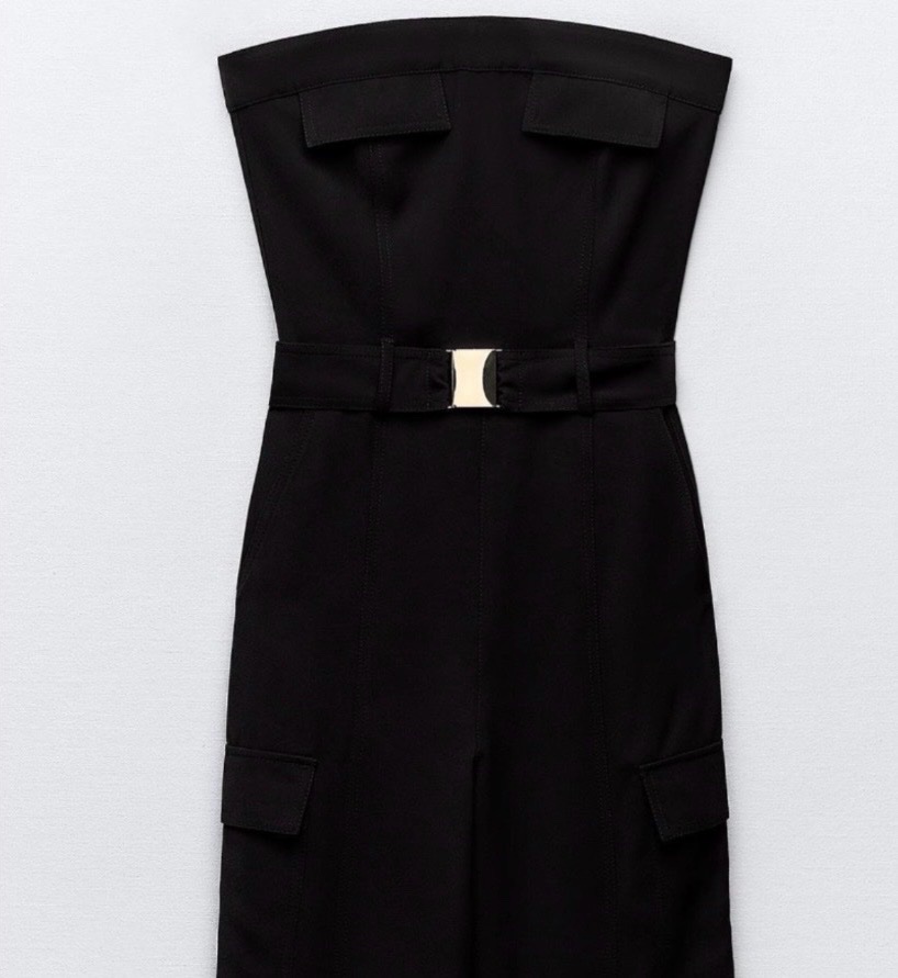 Combinaison Zara cargo avec Ceinture