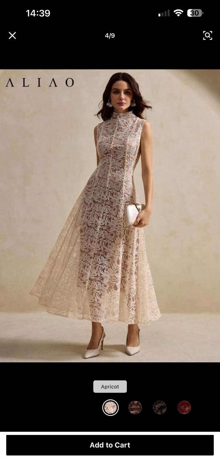 Tres belle robe shein en dentelle toute neuve 
