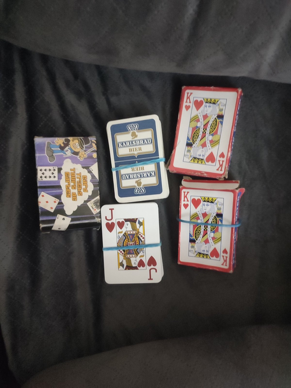 Cartes de jeux 