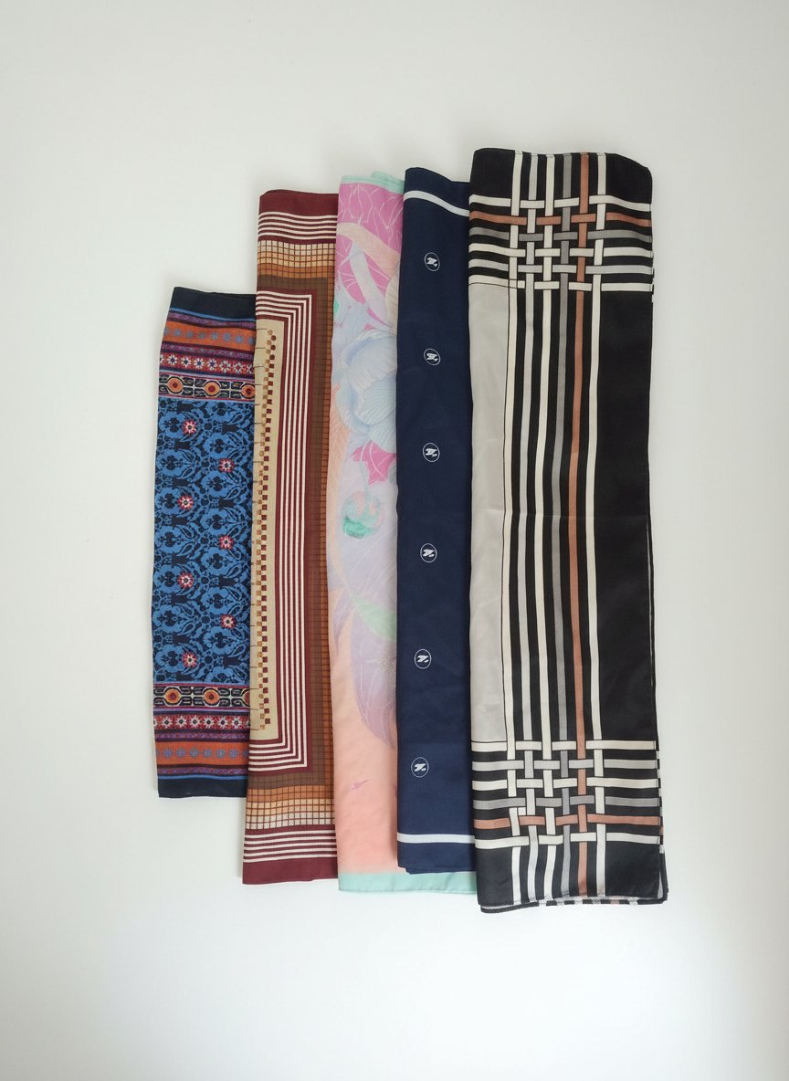 Série de foulard 