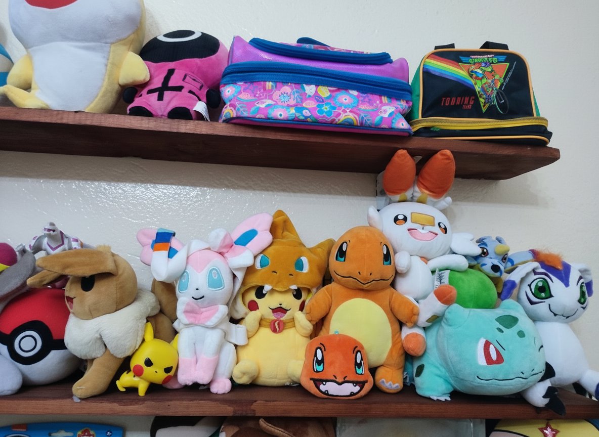 Série de peluche pokémon 