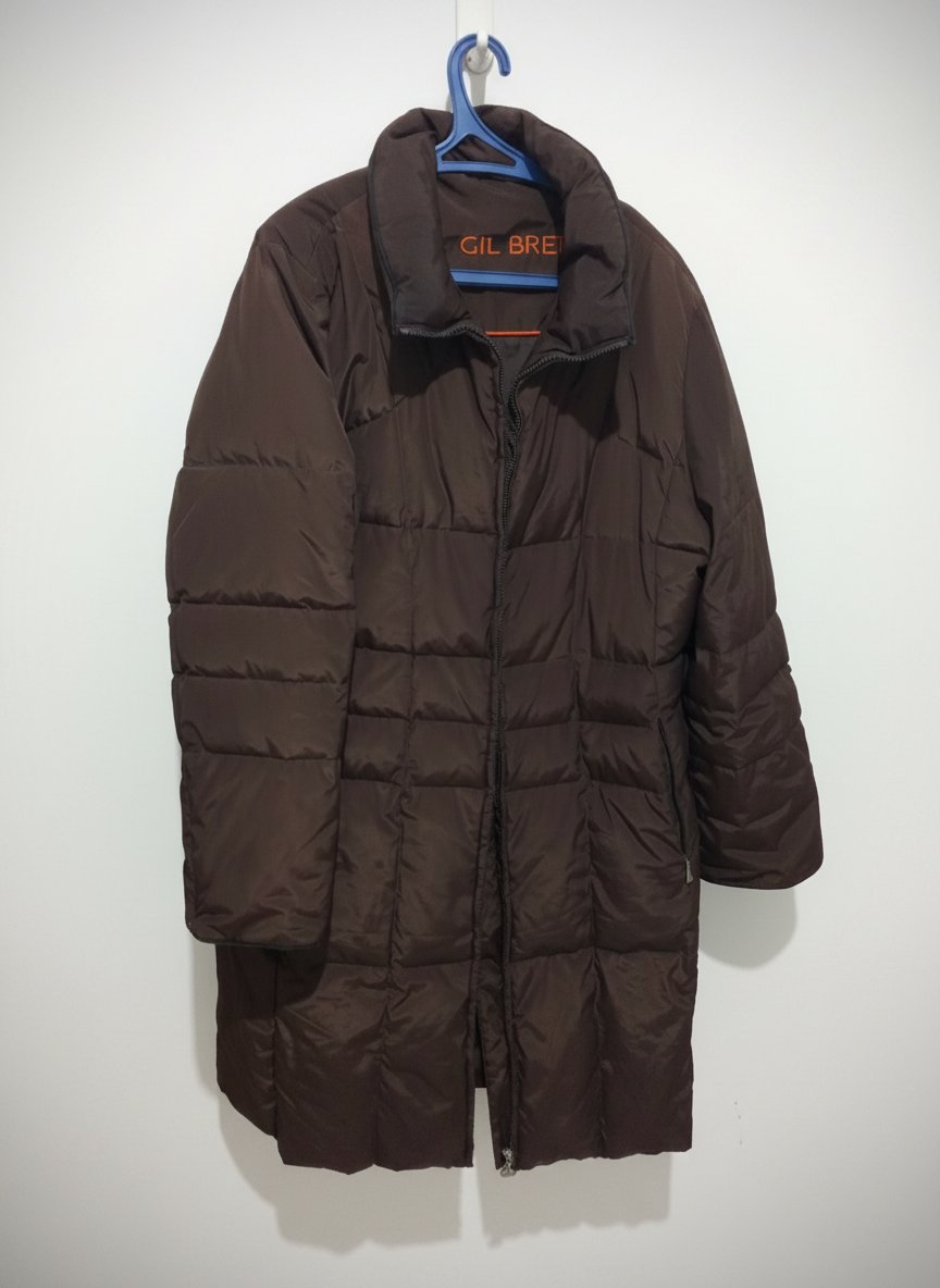 Manteau marron 