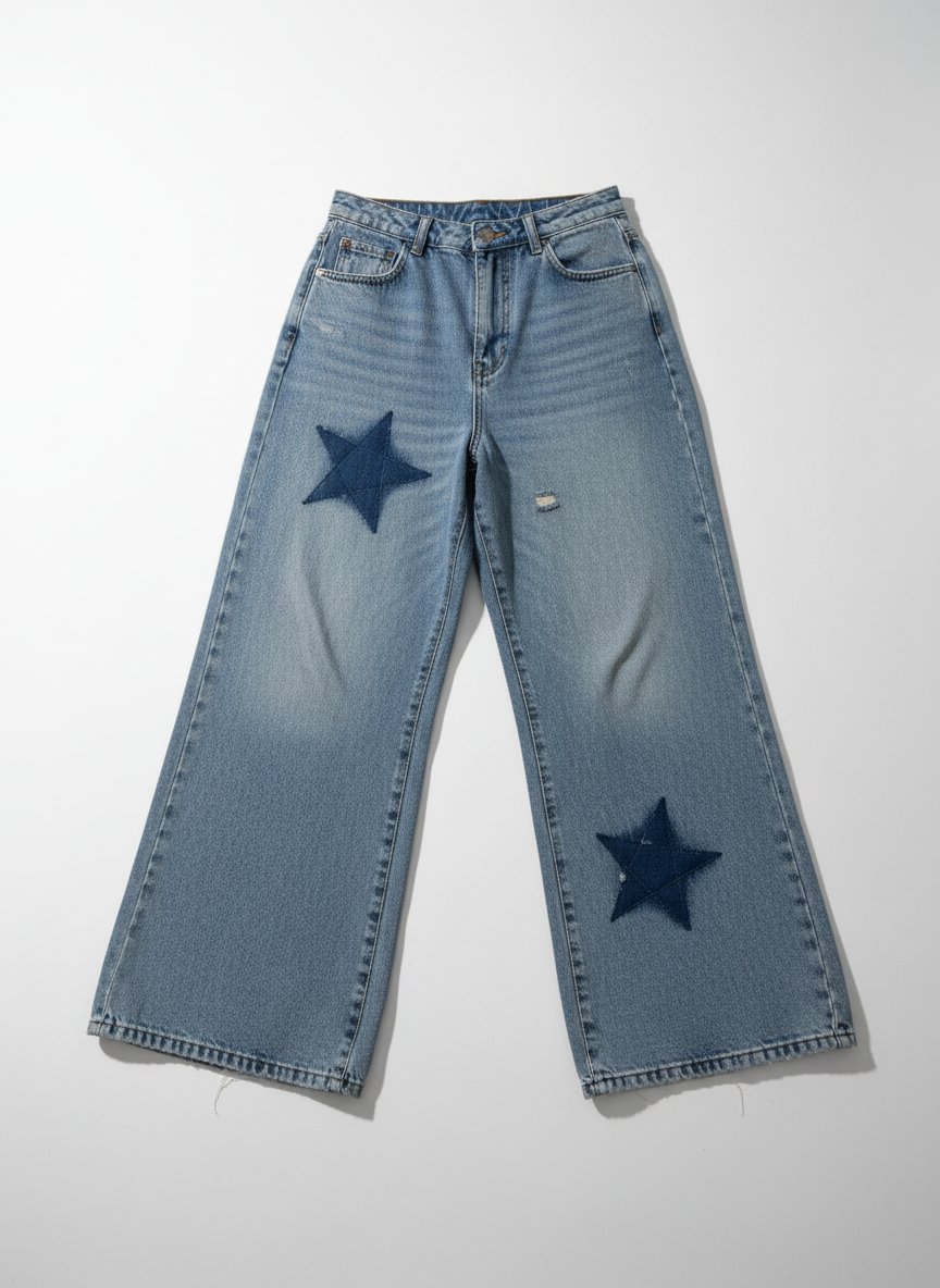 Pantalon jean bleu 