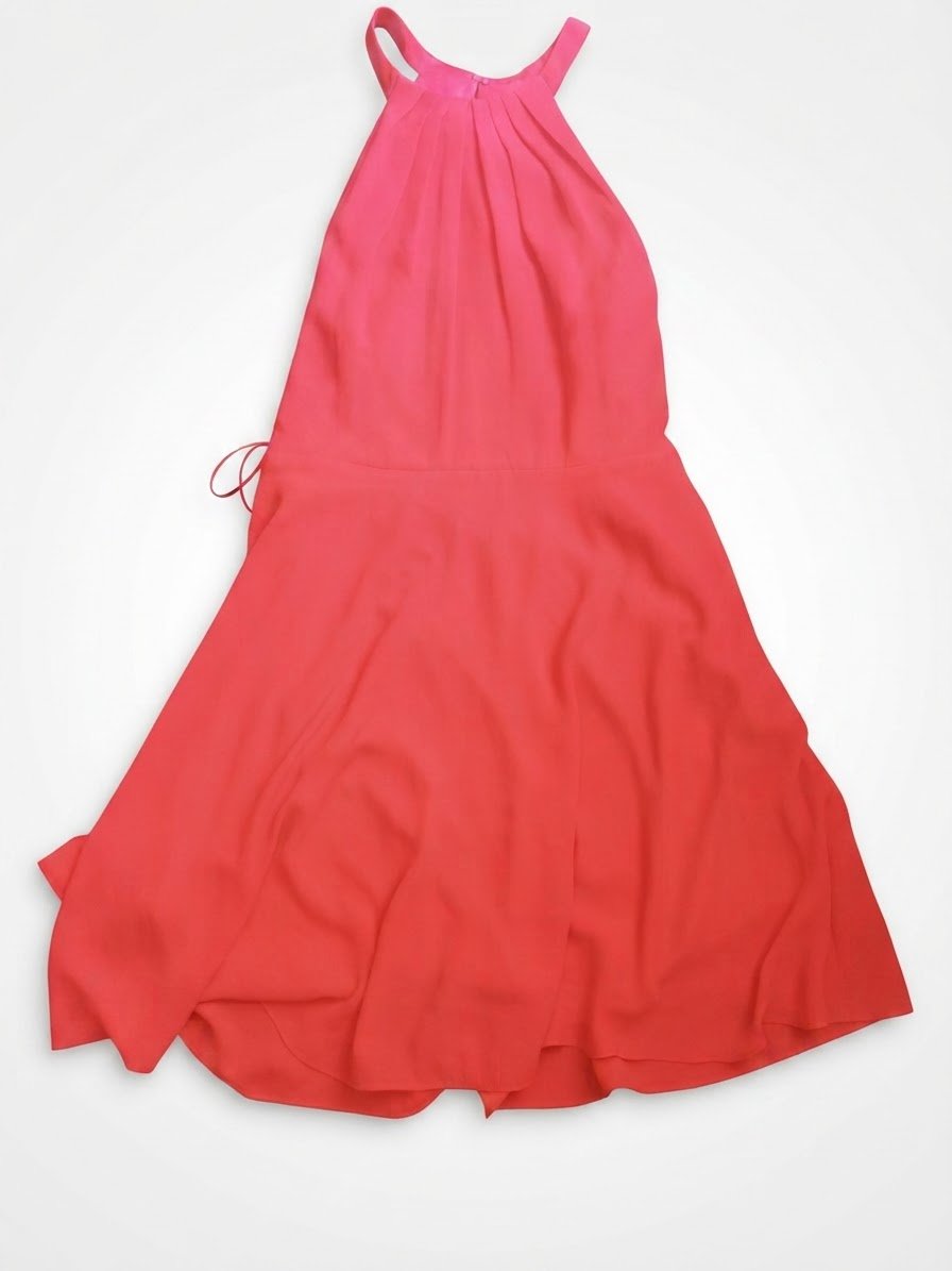 Robe effet satiné 