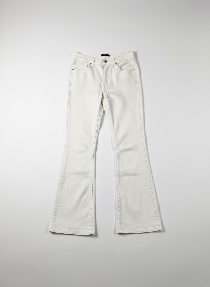 Pantalon jean blanc