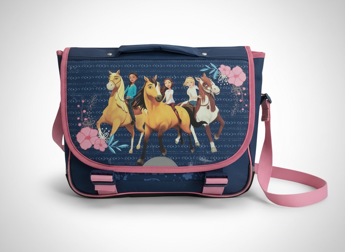Cartable colore fille 
