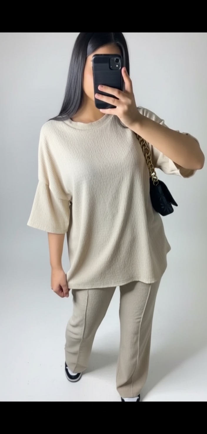 Ensemble beige 