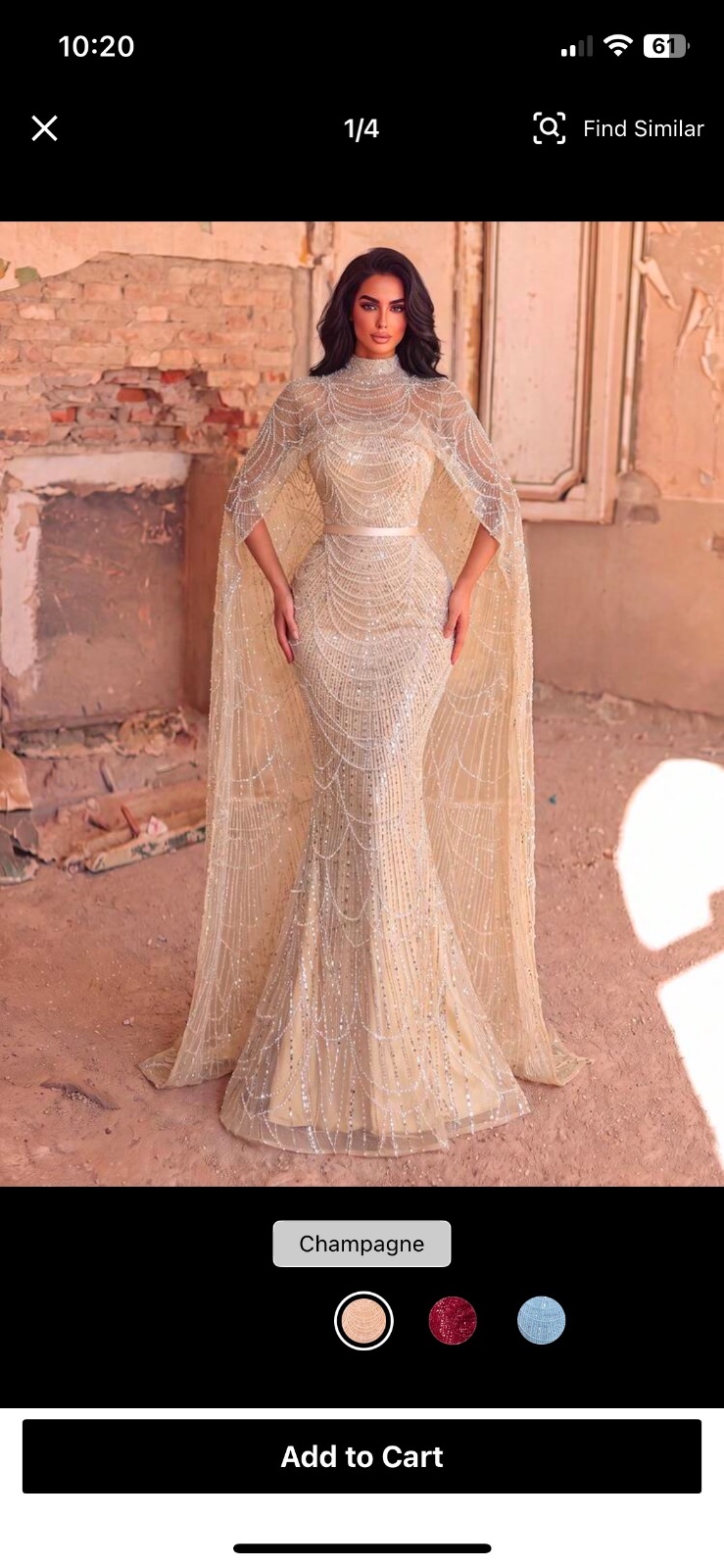 Robe Mermaid