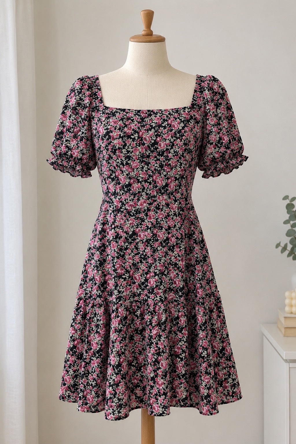 Short floral dress