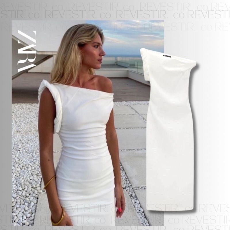 Robe blanche Zara neuve
