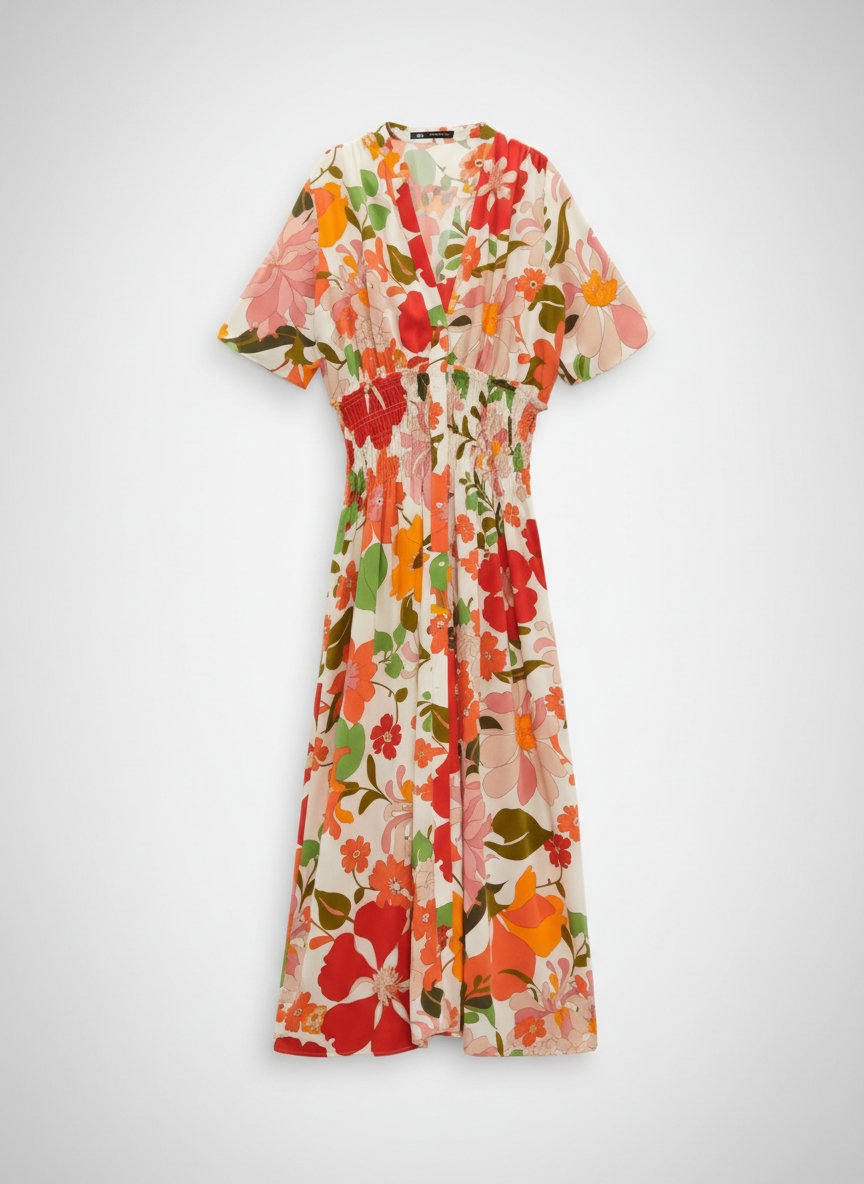 Robe fleurie Zara