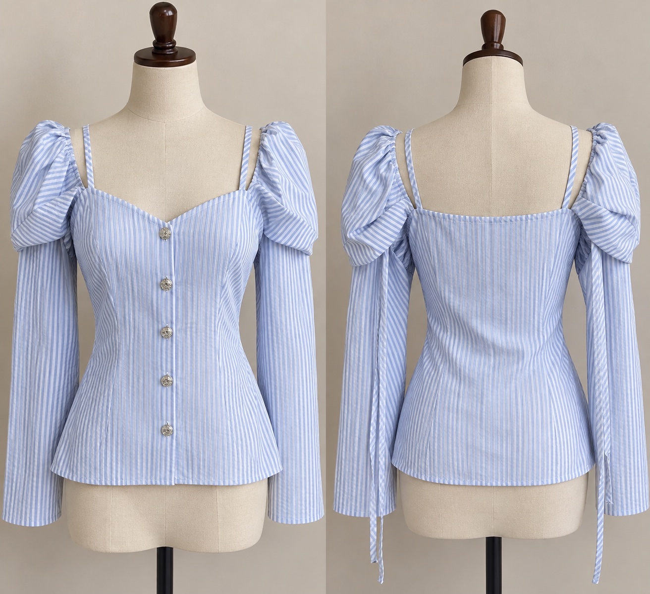 Chemise avec bottons