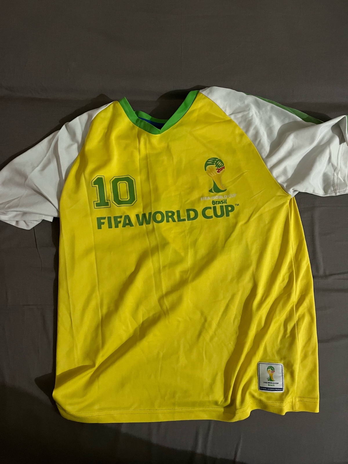 Maillot Brésil FIFA World Cup 2014 🇧🇷 N°10 – Produit officiel
