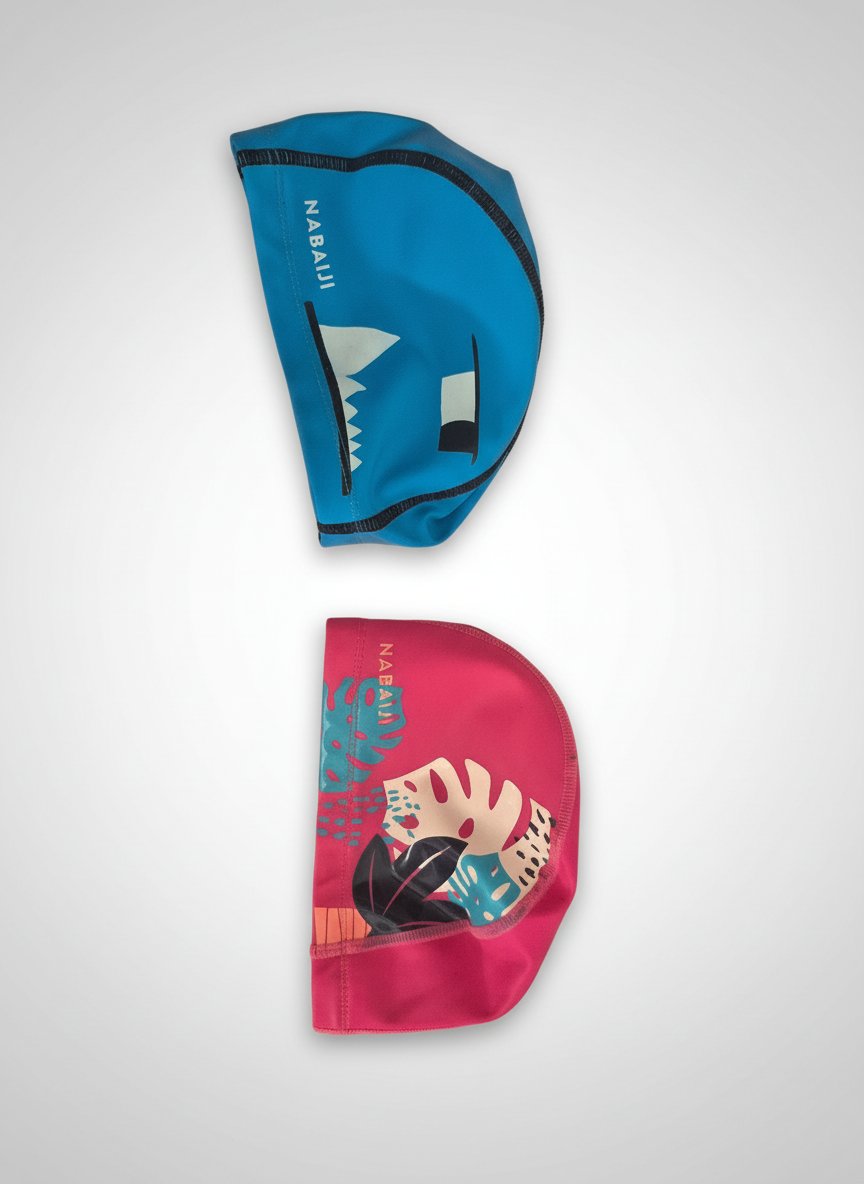 Bonnet de bain fille et garcon junior decathlon 