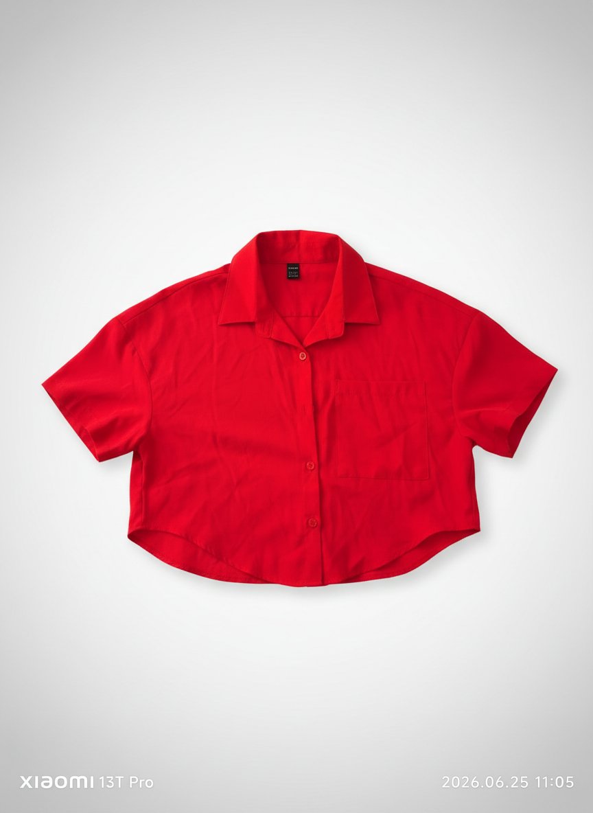 Chemise Crop Shein 