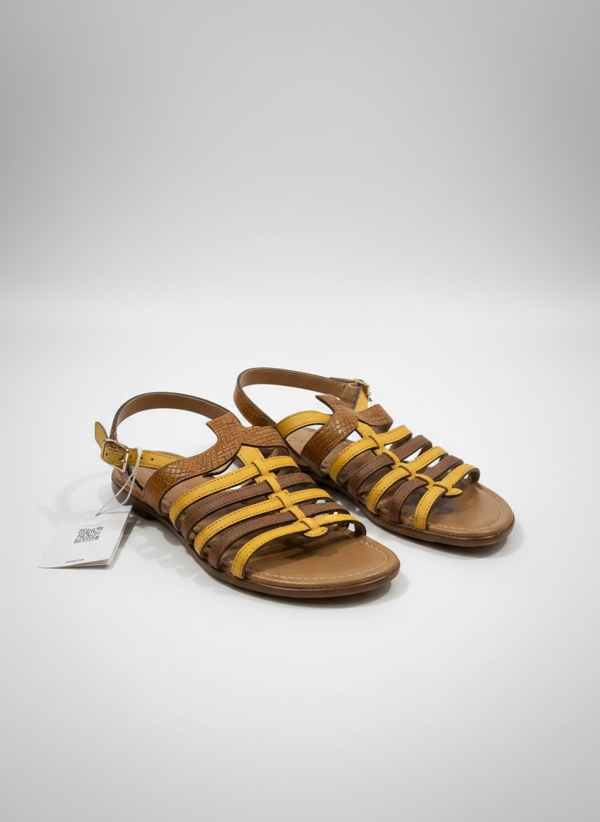 Sandales geox fille multicolores très bon état