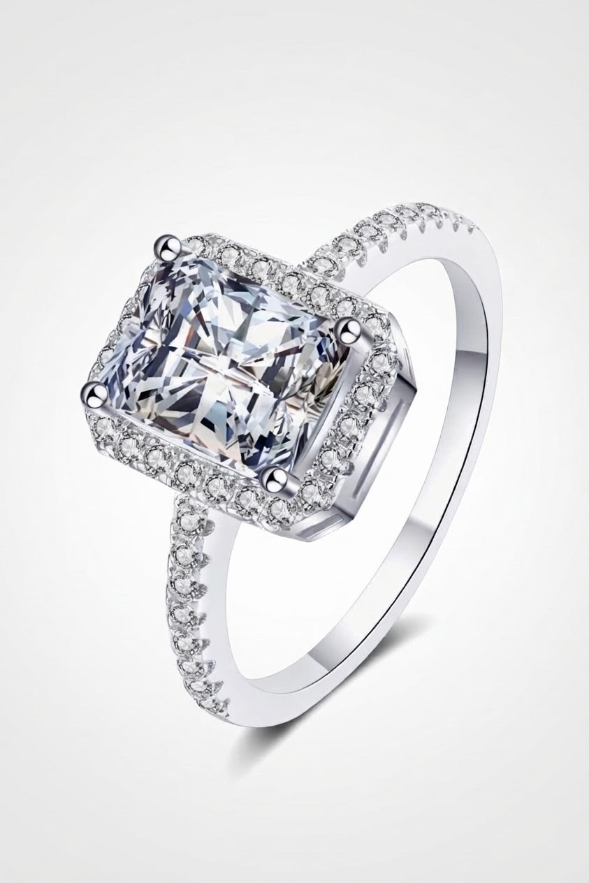 Bagues ajustables style solitaire / diamant – Idée cadeau petit prix 🎁