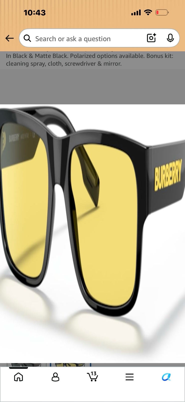 Lunette de soleil
