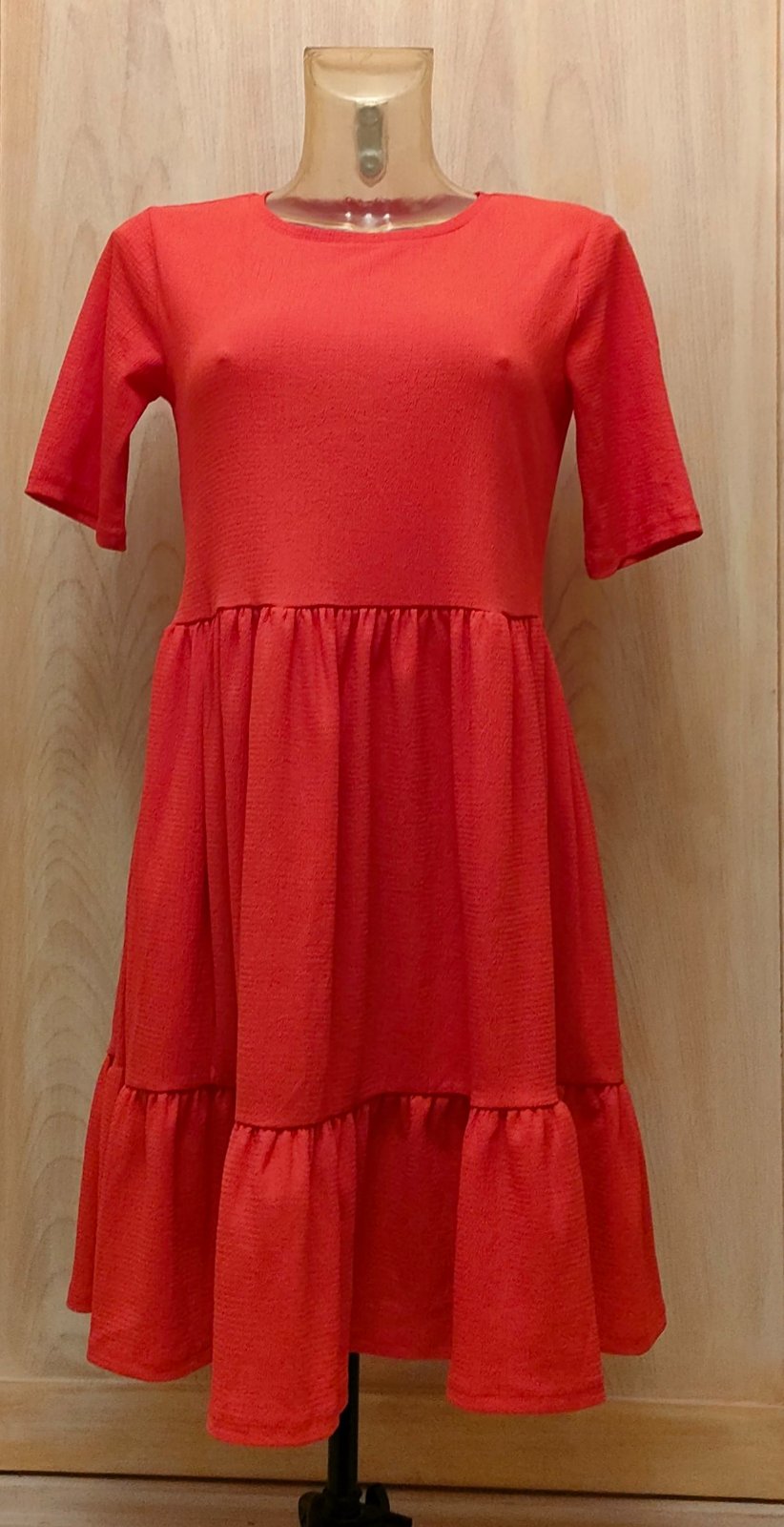 Robe koton rouge 🍅🍅