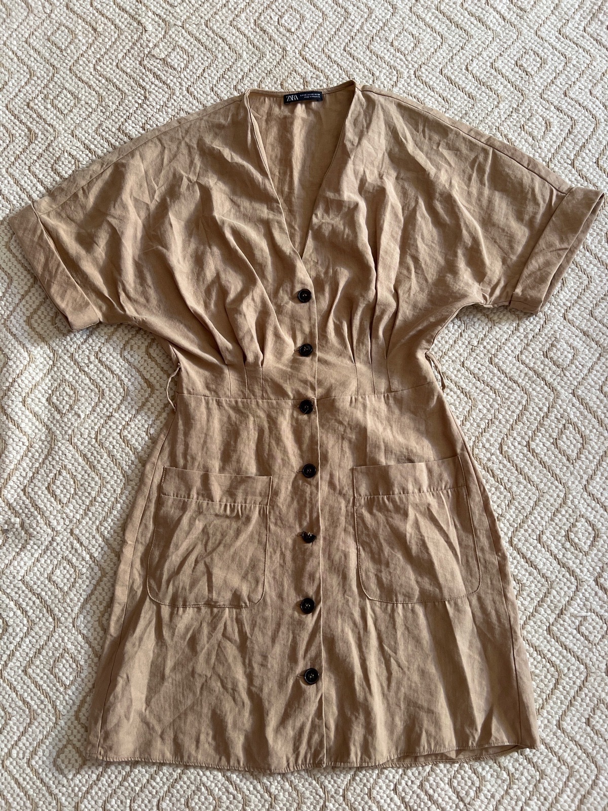 Robe zara camel