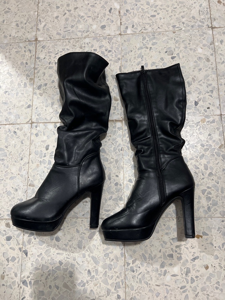 bottes noir