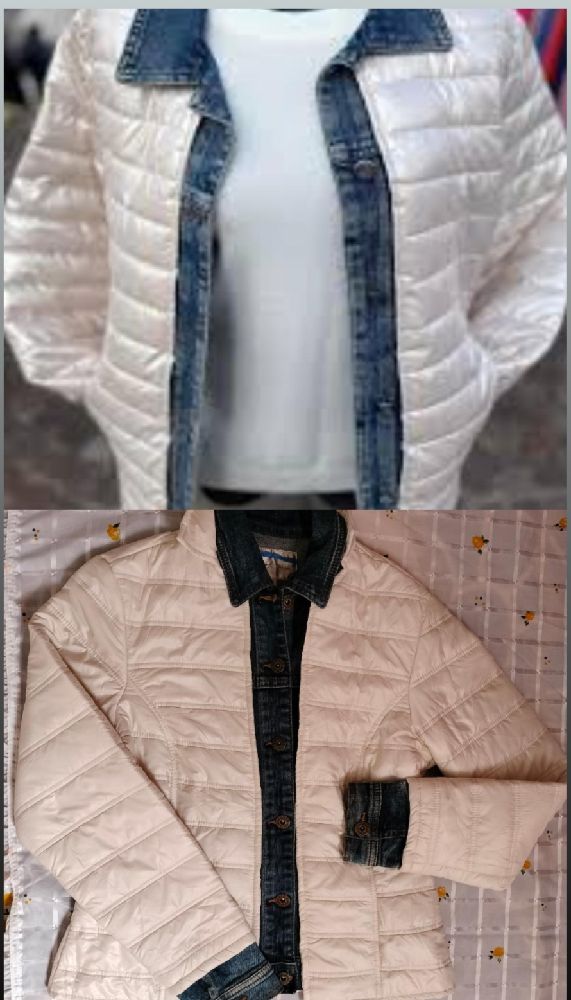 doudoune blanc taille M