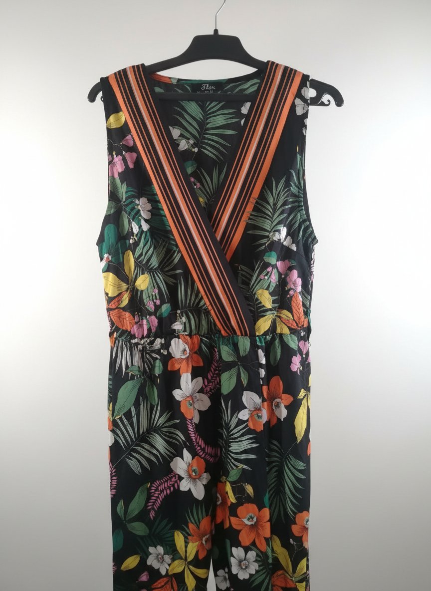 Jolie robe longue fleurie