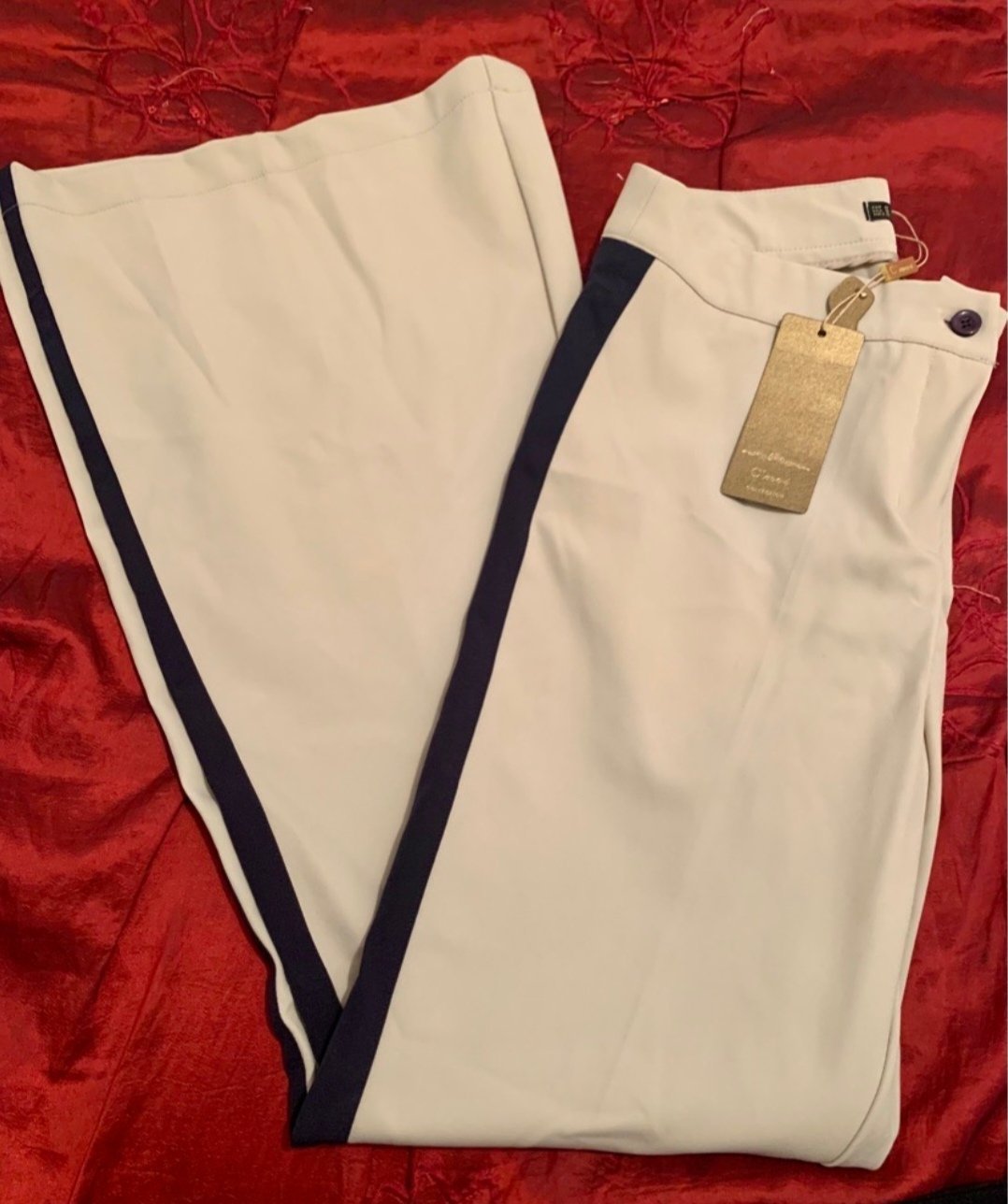 Joli pantalon pattes larges