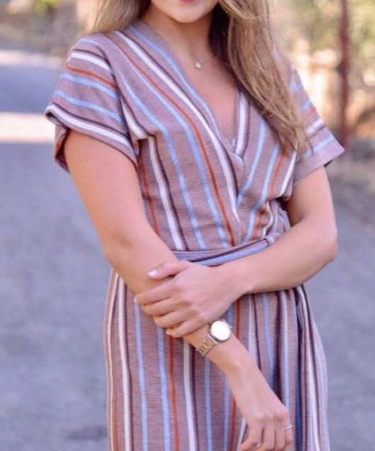 Magnifique combinaison rayée ❤️ 