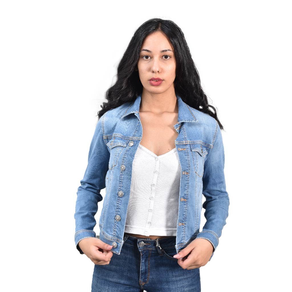 Jolie veste en djean 